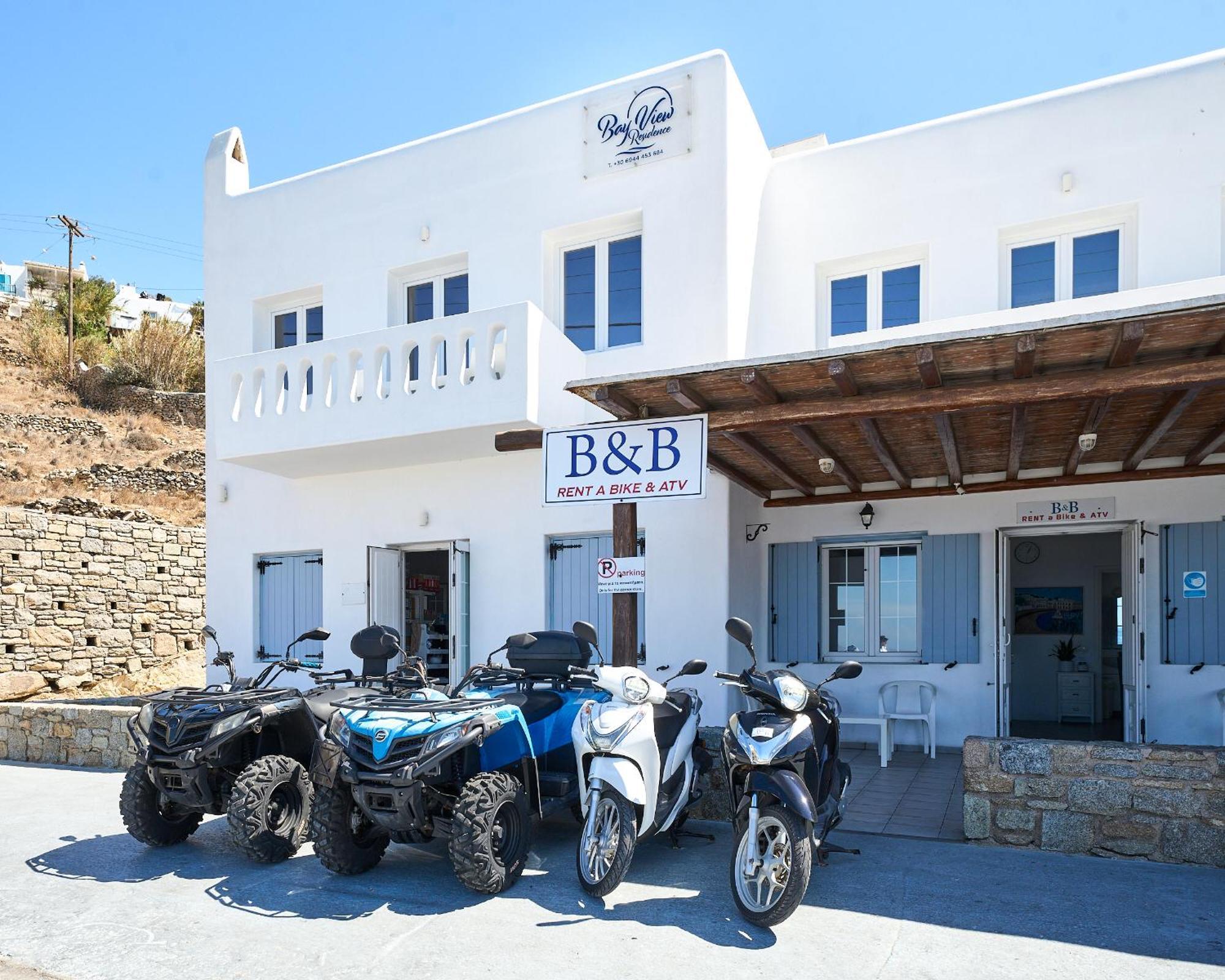 Bay View Residence Mykonos Town Esterno foto